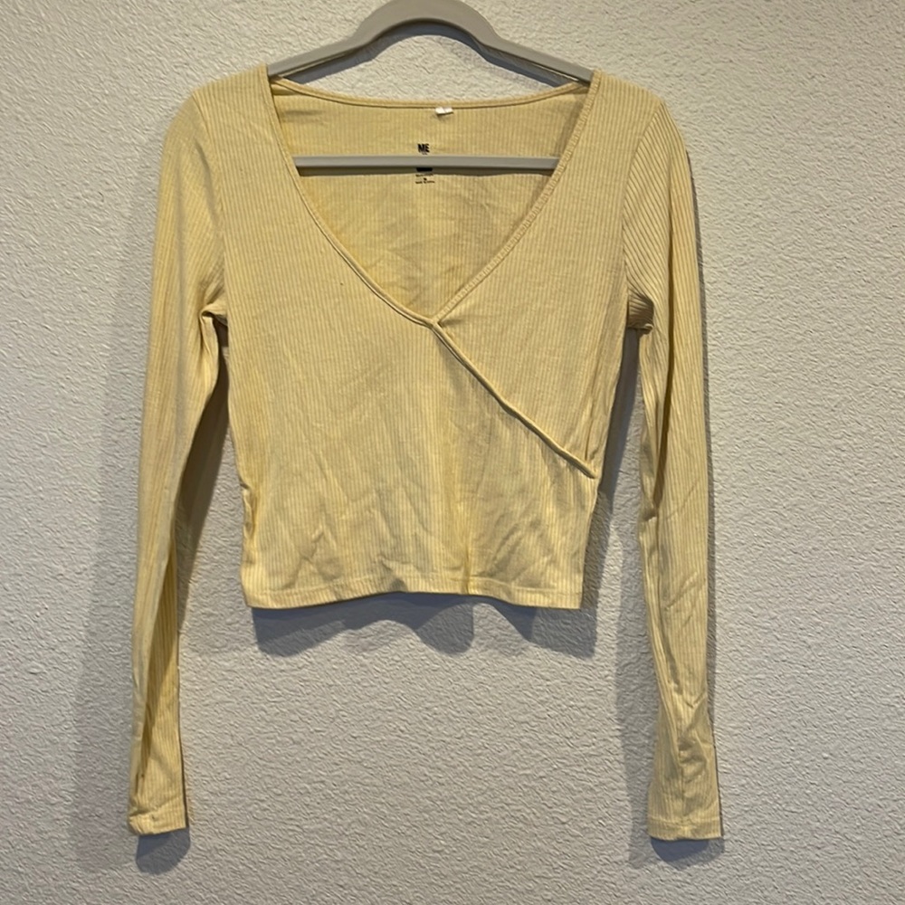 Ribbed crop top